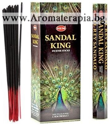 Ароматни Пръчици - Кралски Сандал (Sandal King) HEM Corporation