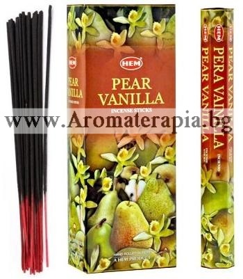 Ароматни Пръчици - Круша и Ванилия (Pear-Vanilla) HEM Corporation