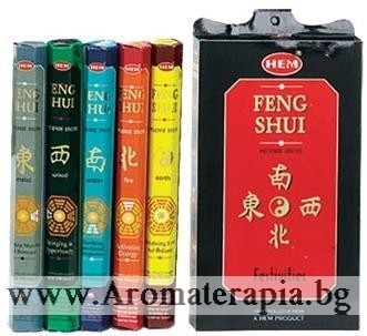 Ароматни Пръчици - Комплект Фън Шуй Петте Елемента (Feng Shui Gift Pack) HEM Corporation