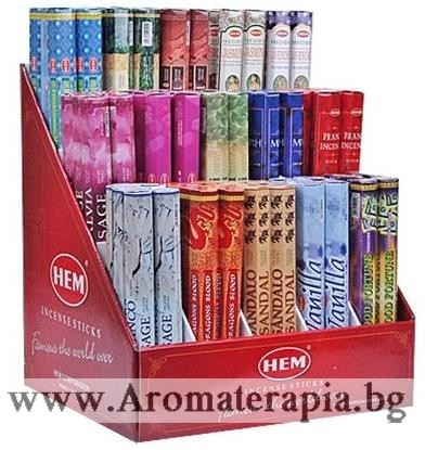 Ароматни Пръчици - Комплект - Букет от 20 Аромата Микс (BOUQUET 20 ASSORTED) HEM Corporation