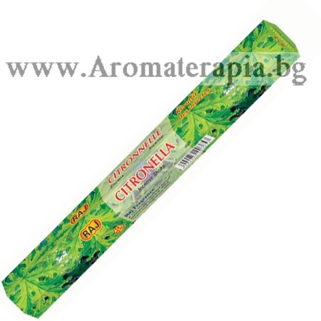 Ароматни Пръчици - Цитронела (Citronella) Raj Fragrance