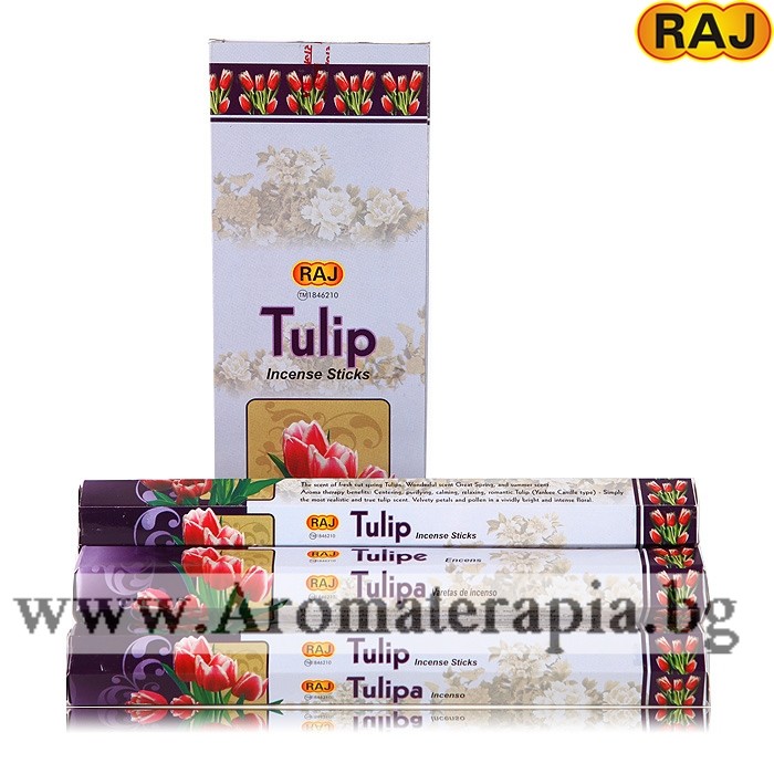 Ароматни Пръчици - Лале (Tulip) Raj Fragrance