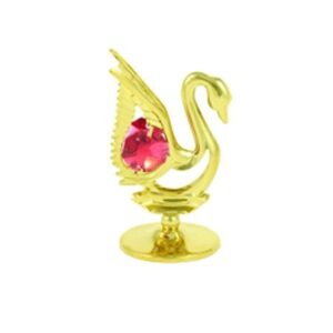 Миниатюра Лебед злато Swarovski ® Crystal - RY006