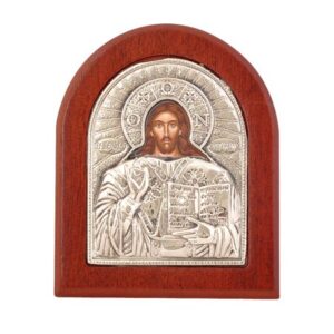 Икона на Исус Христос - Сребро